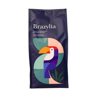 Kávové zrná 1kg Brazílska čerstvo pražená Arabica