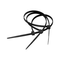 Sťahovací pásik 2,5 mm/15 cm čierny Cabletech 100