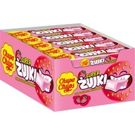 Chupa Chups Super Żujki Strawberry instantná jahodová guma 20x45g