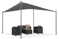 TERASOVÁ PERGOLA 3,5x3,5 m OCELOVÁ ODOLNÁ