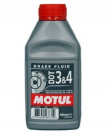 MOTUL DOT3 / DOT4 BRZDOVÁ KVAPALINA 500 ml