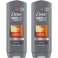 Dove Men Care Skin ochranný sprchový gél 2x400