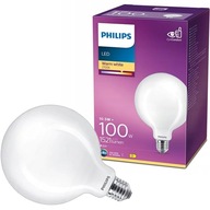 LED žiarovka E27 G120 GLOBE 10,5W 100W 1521lm 2700K Teplá FILAMENT PHILIPS