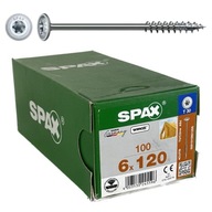 Spax stavebná skrutka do dreva 6x120 (100)