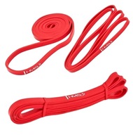 HMS CVIČENIE ODPORU BAND FITNESS PILATES RED TAPE 13x4x2080