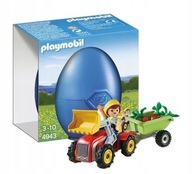Playmobil 4943 Easter Egg Boy and Tractor