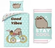 SET UTERÁK 70x140 + POSTEĽNOSŤ 160x200 PUSHEEN LAZY