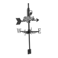 Weather Vane Metal Weather Vane Farm Scene Garden