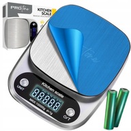 STRIEBORNÁ KUCHYŇSKÁ VÁHA PROTone MAX 10 KG PRÍRUČNÁ, PRESNÁ