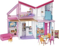 BARBIE FXG57 Malibu House - 2 úrovne, 25 doplnkov.