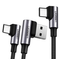 Nylonový kábel USB-A USB-C UGREEN QUICK CHARGE 3.0