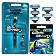 Gillette Mach 3 Razor + 5 čepieľok pre darčekovú sadu Gillette Mach 3