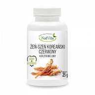 Kórejský červený ženšen Ground Stress Energy Natural 25g NatVita