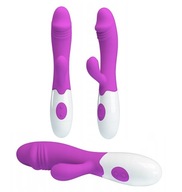 BUNNY VIBRATOR KLITORÁLNY MASÁŽER G-SPOT MULTIFUNKČNÝ