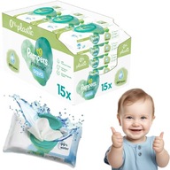 Vlhčené obrúsky PAMPERS HARMONIE AQUA 15x48 ks.