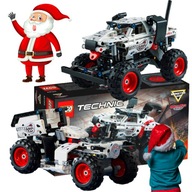 LEGO TECHNIC MONSTER JAM MUTT DALMATIAN MONSTER TRUCK RACER SET