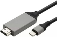 Kadel adaptér HDMI 2.0 - USB-C 3.1 4K MHL AUDIO 200 cm