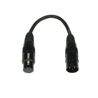 DMX XLR adaptér 5pin - 3pin 3pin na 5pin