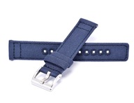 Remienok na hodinky 20MM BLUE Canvas NATO