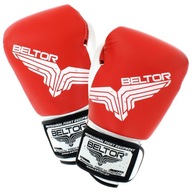 BELTOR PRO-FIGHT TRÉNING SPARING BOXERSKÉ RUKAVICE ČERVENÉ 14 OZ