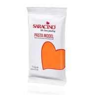 Cukrová pasta na figúrky Saracino Pasta Model, oranžová, 1kg