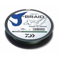 Daiwa Braid 0,07 mm / 2,6 kg / 135 m J-Braid X4 d.gr