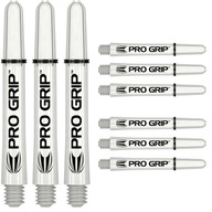 Hriadeľ Target Pro Grip Inter White, biela, sada 9 ks.