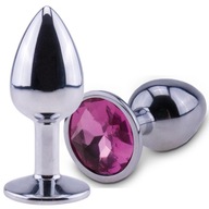 Kovový análny kolík CHROME 7,2 cm ANAL PLUG