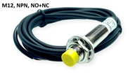 Indukčný snímač M12 NPN NO NC LM12-3004NC 6-36V