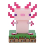 MINECRAFT FÓRKY OSVETLENIE AXOLOTL POSTAVEC NOČNÁ LAMPA PRE DETI DARČEK