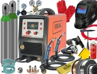 MIGOMAT EXPERT MIG 215 LCD MIG/MMA/TIG IDEÁLNA SET