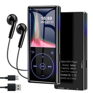 PRENOSNÝ MP3 PREHRÁVAČ 16 GB 2,4-PALCOVÝ BLUETOOTH HIFI MULTIFUNKČNÝ ČIERNY