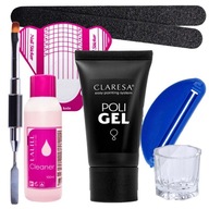 CLARESA Poly Gel SET 30g duo štetcové šablóny