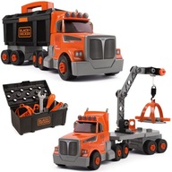 SMOBY TRUCK 3V1 BLACK+DECKER NÁRADIE ŽERIAV 60 AKC.