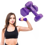 2 KS SET DUMBLEM ZÁVAŽÍ FITNESS DUMBELL 2x4KG