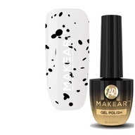 MAKEAR Top Dots Black bez utierania čierne bodky 8ml