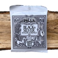 Struny Ernie Ball Ernesto Palla Black and Silver