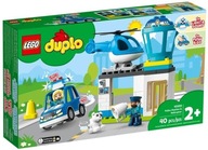 LEGO DUPLO 10959 POLICAJNÁ STANICA A VRTUĽNÍK..