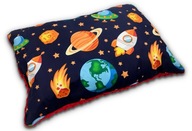 PREDŠKOLSKÝ VAŠEK NA SPANIE 140x75 PLANETS TAŠKA NAVY BLUE