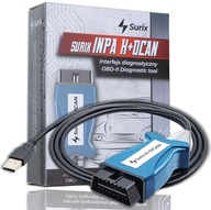 SURIX DIAGNOSTICKÉ ROZHRANIE USB KÁBEL PRE BMW INPA ISTA 3K + DCAN OBD2