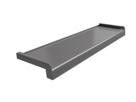 Parapet mäkká oceľ laminátová Graphite dĺžka 160cm