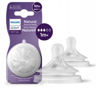 AVENT NATURAL RESPONSIVE cumlík SCY963 2 KS. 1 m+