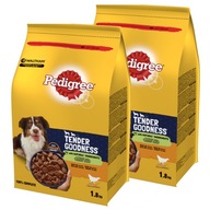 PEDIGREE POLOMOISTURE TENDER DOBROTA 2x1,8KG