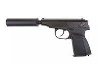 Pištoľ MK s tlmičom - ASG | REPLIKA