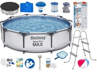 BESTWAY POOL 305 305x76 RÁMOVÝ REBRÍK 21 V 1