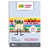 Farebný technický blok A3 20k 170g HAPPY COLOR