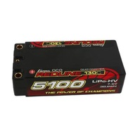 Batéria Gens Ace Redline 5100mAh 7,6V 2S2P 130C HardCase HV