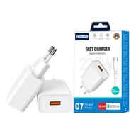 EFEKTÍVNA RÝCHLA NABÍJAČKA 22,5 W USB 3.0 UNIVERZÁLNE FAST CHARGE PD