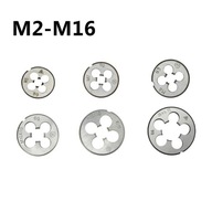 M2-M16 Pravostranná závitová matrica metrická D strojná skrutka