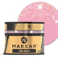 MAKEAR Gel&Go gél na stavbu nechtov Rose 15ml